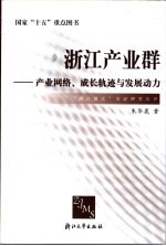 浙江产业群 产业网络、成长轨迹与发展动力