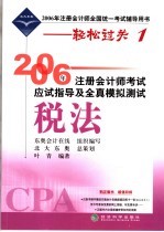 2006年注册会计师考试应试指导及全真模拟测试 税法