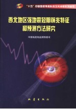 西北地区强地震短期前兆特征和预测方法研究