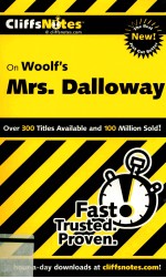 CliffsNotes On Woolf's Mrs.Dalloway