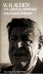 W.H.AUDEN THE CRITICAL HERITAGE