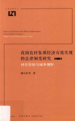 我国农村集体经济有效实现的法律制度研究 2卷 村庄经验与域外视野