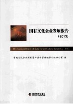 国有文化企业发展报告 2013