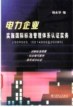 电力企业实施国际标准管理体系认证实务 ISO9000、ISO14000&OSHMS