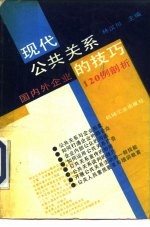 现代公共关系的技巧 国内外企业120例剖析