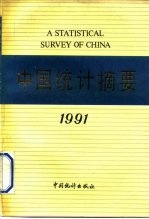 中国统计摘要  1991