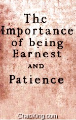 The Importance of Being Earnest and Patience