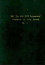 2001 The 10th IEEE International Conference on Fuzzy Systems Vol.1