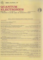 IEEE JOURNAL OF QUANTUM ELECTRONICS MARCH 1989 VOLUME 25 NUMBER 3