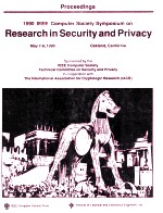 Proceedings 1990 IEEE Computer Society Symposium on Research in Security and Privacy