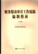 财务报表审计工作底稿编制指南 下