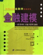 金融建模 应用于资本市场、公司金融、风险管理与金融机构