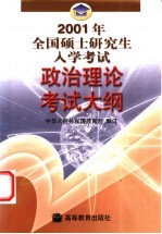 2001年全国硕士研究生入学考试政治理论考试大纲