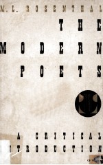 The Modern Poets A Critical Introduction