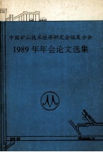 中国矿山技术经济研究会煤炭分会 1989年年会论文选集