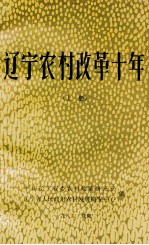 辽宁农村改革十年 党的十一届三中全会十周年纪念文集 上