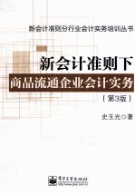 新会计准则下商品流通企业会计实务  第3版