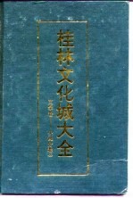 桂林文化城大全 文学卷 小说分卷 第1册