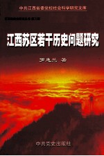 江西革命史研究丛书  第2辑  江西苏区若干历史问题研究