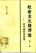 社会主义经济论 第1卷 论中国经济改革