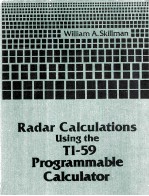 Radar Calculations using the TI-59 Programmable Calculator