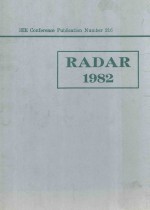 Internatioanl conference RADAR-82 18-20 October 1982