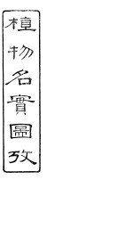 植物名实图考 卷之二十六