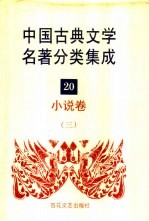 中国古典文学名著分类集成 20 小说卷 3