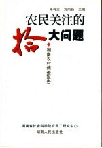 农民关注的十大问题 湖南农村调查报告