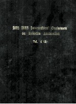 Proceedingds 2002 IEEE International Conference on Robotics and Automation Vol.4.A