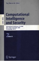 Lecture Notes in Artificial Intelligence 3802 Computational Intelligence and Security International