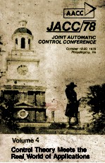 Proceedings of the Joint Automatic Control Conference Volume IV