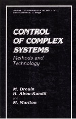 CONTROL OF COMPLEX SYSTEMS Methods and Technology