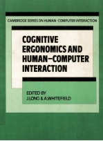 Cognitive Ergonomics and Human-Computer Interaction