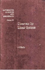 OBSERVERS FOR LINEAR SYSTEMS