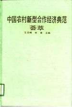 中国农村新型合作经济典范荟萃