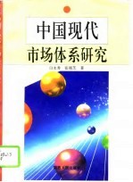 中国现代市场体系研究 培育与发展中国社会主义现代市场体系的理论与实践