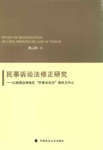 民事诉讼法修正研究 以我国台湾地区“民事诉讼法”修改为中心