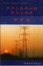 中华人民共和国电力工业史 华中卷