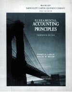 FUNDAMENTAL ACCOUNTING PRINCIPLES THIRTEENTH EDITION