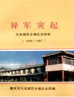 异军突起 九龙坡区乡镇企业纪实 1978-1987