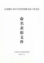 九龙坡区2010年宣传思想文化工作会议 命名表彰文件