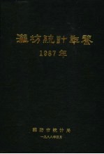 潍坊统计年鉴 1987