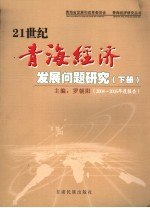 21世纪青海经济发展问题研究 下 2004-2005年度报告