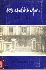 张家口市桥东区大事记 1948-1985