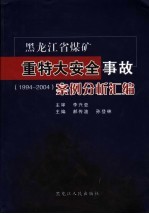 黑龙江省煤矿重特大安全事故案例分析汇编