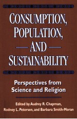 CONSUMPTION POPULATION AND SUSTINABILITY