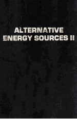 ALTERNATIVE ENERGY SOURCES II VOLUME 1 Solar Energy 1