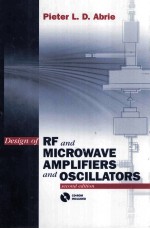 Design of RF and Microwave Amplifiers and Oscillators  second edition