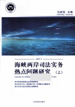 海峡两岸司法实务热点问题研究 上 2011